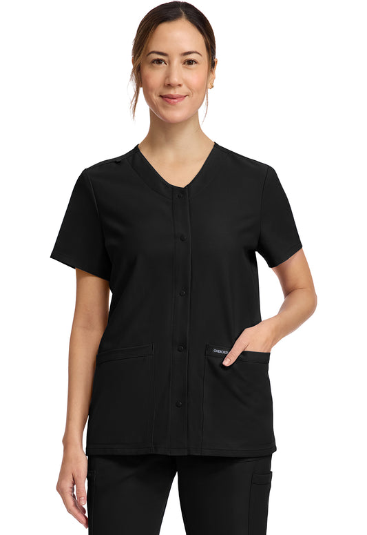 Women's 2-Pocket Snap-Front Top