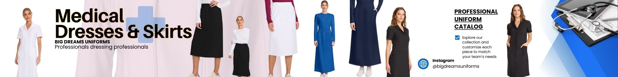 Big Dreams Uniforms - Medical - Women - dress skirt