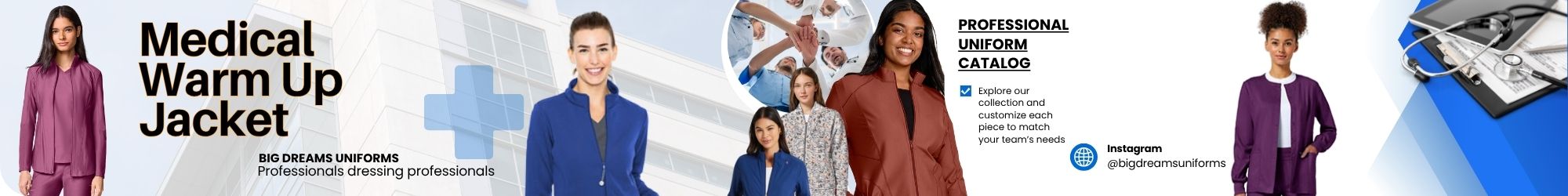 Big Dreams Uniforms - Medical - Women - jacket