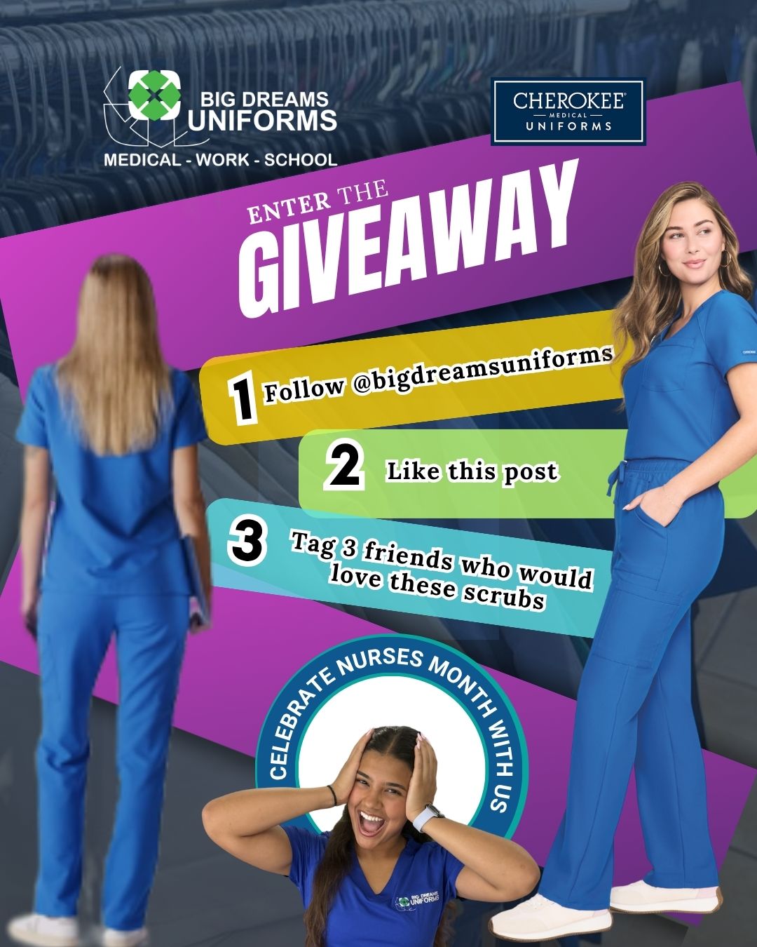 Professional uniforms and embroidery services at Big Dreams Uniforms